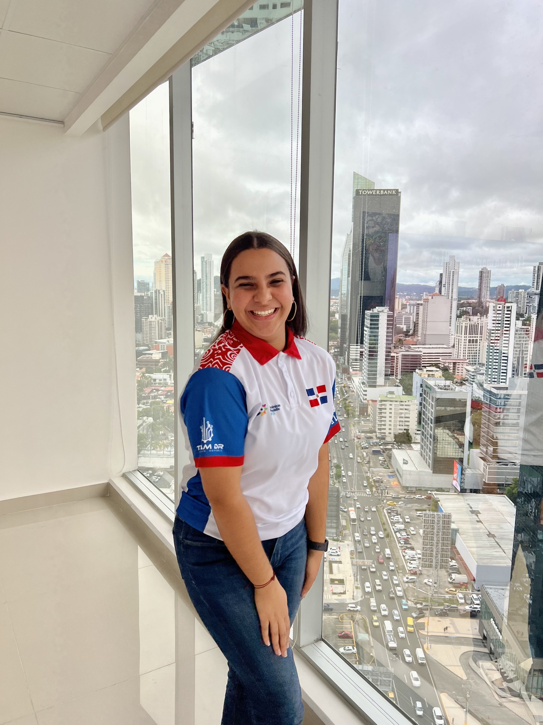 Integrante de la delegación dominicana en Panamá